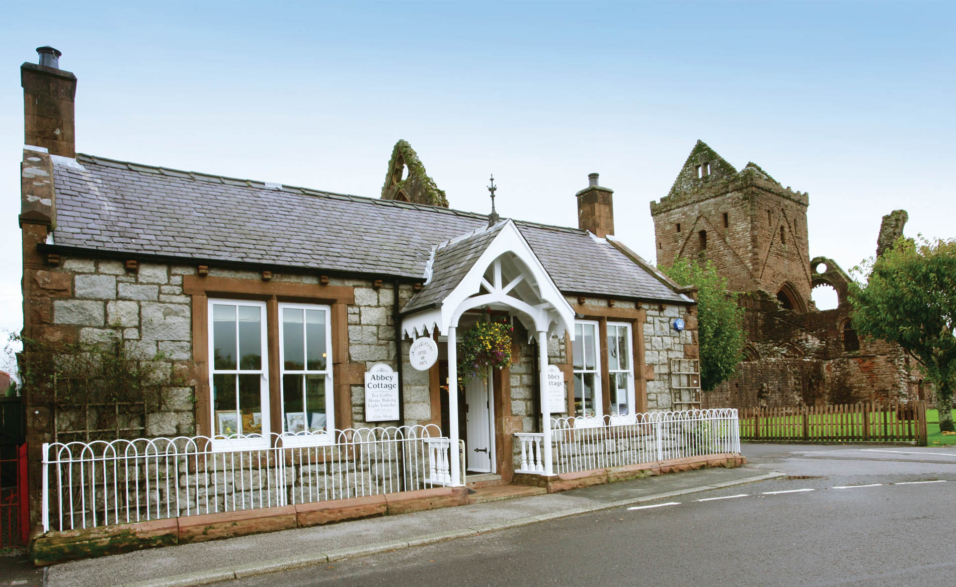 Places To Eat Cafe Dumfries Abbey Cottage Tearoom